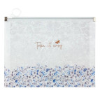 Папка А5 Axent на молнии zip-lock Frozen Nature-02 1498-02-A