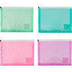 Папка А5 Axent на молнии zip-lock Shine 1462-**