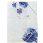 Папка А4 Axent на резинках Frozen Nature-01 1509-01-A