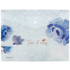 Папка А5 Axent с кнопкой Frozen Nature-01 1496-01-A