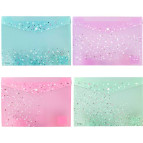 Папка А4 Axent на кнопке Shine 1432-**-A