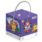 Пазлы dodo 2-3-4 элементов Транспорт 300154