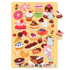 Пазлы dodo 53 элемента Сладости, с рамкой 21*30см R300252
