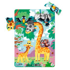 Пазлы dodo 21 элемента Жираф, с рамкой 21*30см R300223