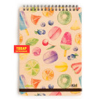 Блокнот на спирали А5 70л. Kirisketch Дерево, Летнее настроение 770433