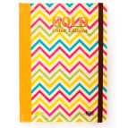 Блокнот А5 120л. Kirisketch Дерево - картон, Пятицветный чистый блок 770174