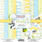 Набор бумаги для скрапбукинга Фабрика Декора 30,5*30,5см My little panda boy 10л + бонус 200г/м2 FDSP-01069