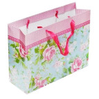 Пакет подарочный бумажный EnoGreeting 31,8*25,5*10,8см Цветы EK-L1-11003