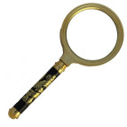 Лупа металл Д80 Magnifier декоративная ручка SMB-90