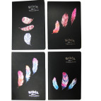 Блокнот для набросков скетчбук А5 14,8*21см 20л. черные листы CX3201-11