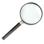 Лупа металл Д75 Magnifier 4007