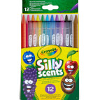 Карандаши цветные 12цв. Crayola выкручивающиеся ароматизированные 68-7404