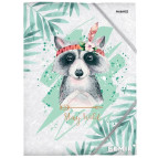 Папка А4 Axent на резинках Cuties-02 1509-92-A