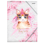 Папка А4 Axent на резинках Cuties-03 1509-93-A