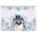 Папка А5+ Axent с кнопкой Cuties-01 1596-91-A