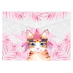 Папка А5+ Axent с кнопкой Cuties-04 1596-94-A