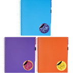 Блокнот 175*206мм Optima Splash с ручкой O20840