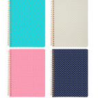 Блокнот на спирали А5 Axent 80л. Scale 8447-**-A