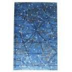 Блокнот 13*21см 96л. Kirisketch картон твердый, Звездное небо 7709**