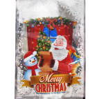 Пакет подарочный фольгированный 30*20см З Новим Роком