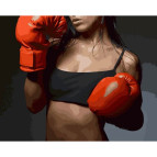 Картина раскраска по  номерам на холсте 40*50см Babylon VP1222 Малышка на миллион