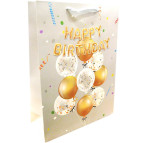 Пакет подарочный бумажный HP 31*42*12см HP-657L-4 Happy Birthday
