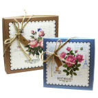 Коробка подарочная SY 14,5*14,5*6см 2 вида микс 1919-30-S