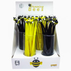 Ручка гелевая с насадкой Пчелка ассорти, синяя №19072