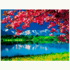 Картина раскраска по  номерам на холсте - 40*50см Josef Otten RA3307_B Природа