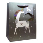 Пакет подарочный бумажный 18*23*10см Единорог 8273-S