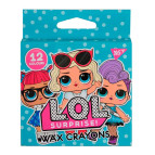 Карандаши восковые 12цв. YES LOL Juicy 590136