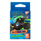 Карандаши восковые 8цв. YES M-Trucks 590137