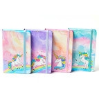 Блокнот А6 96л. Лидер на резинке 3782-55L