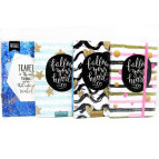 Блокнот А6 (10,5*14,5см) 96л. Лидер с резинкой 696-020