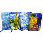 Блокнот А5 80л. Josef Otten Van Gogh с резинкой 3783-2L/9355