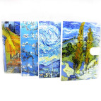 Блокнот 13*19см 144л. Лидер Van Gogh с магнитным клапаном 9702L-15