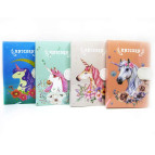 Блокнот А6 144л. Лидер Unicorn с магнитным клапаном 9701S-13