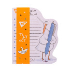 Бумага для заметок 20*13см 52л. Yes 170291 Гусь, планшет с магнитом