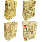 Пакет подарочный бумажный Sultani 23*18*8см ST-3001 Винтаж