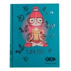 Блокнот А5 64л ZiBi Kidis Line Yoga в клетку ZB.12750-06