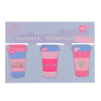 Закладки для книг магнитные YES Caps 3шт фольга 707001