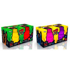 Игрушка антистресс DankoToys DT SLM-11 Mega Stretch Slime Challenge 2 по 200гр цвет ассорти