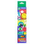 Карандаши цветные 6цв. Yes Smiley World (blue) 290406
