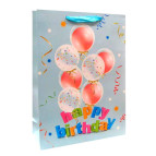 Пакет подарочный бумажный HP 18*23*10см HP-657S-2 Happy Birthday