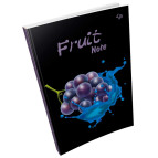 Блокнот А5 40арк. Profiplan Frutti note Violet чистый лист 902682