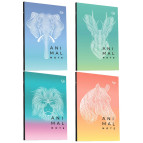 Блокнот А5 40л. 4profiplan Animal note в ассортименте 9000**