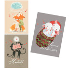 Блокнот А6 40л. 4profiplan Любовь объеденяет в ассортименте, чистый лист 9021**