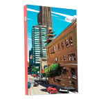 Блокнот А5 80арк. 4profiplan Streets note ассорти, листы микс 901