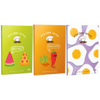 Блокнот А6 48л. 4profiplan Artbook Rainbow Kitchen Note в ассортименте, чистый лист 9012**