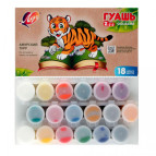 Гуашь ЛУЧ набор 18 цв. по 15 мл Мини 29С 1708-08
